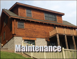  McLean County, Kentucky Log Home Maintenance
