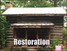 Historic Log Cabin Restoration  McLean County, Kentucky